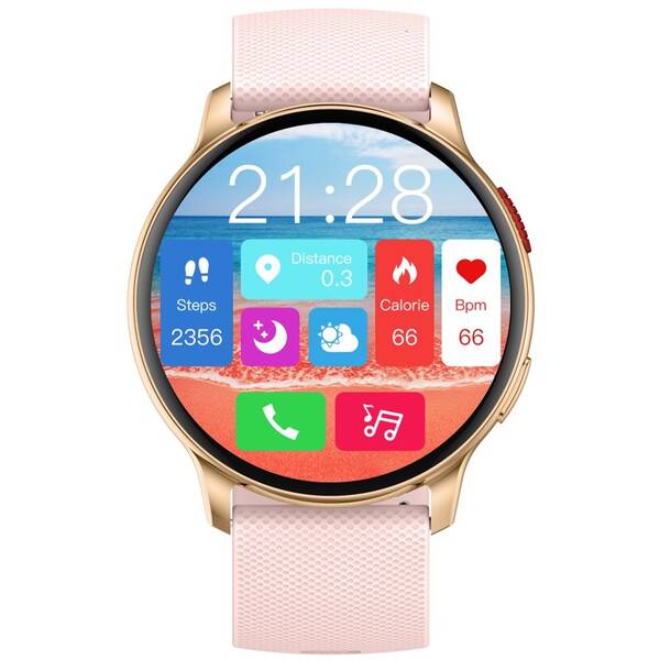 Chytré hodinky Carneo Heiloo HR+ 2nd. -  rosegold rose gold

