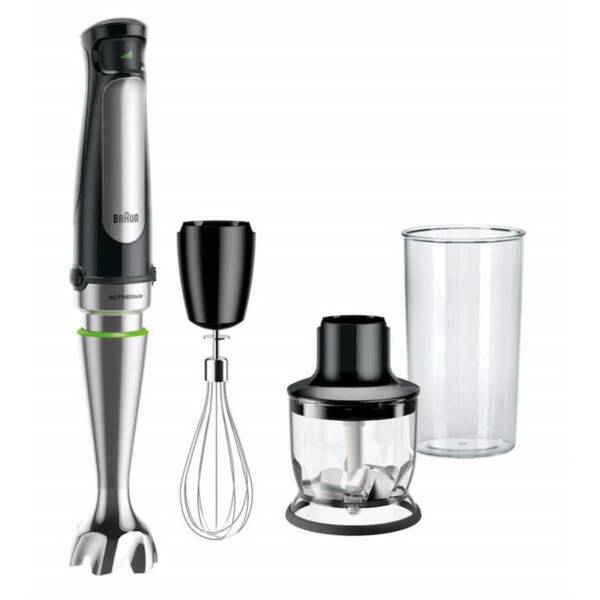 Ponorný mixér Braun MQ7025X černý/ocel nerezová

