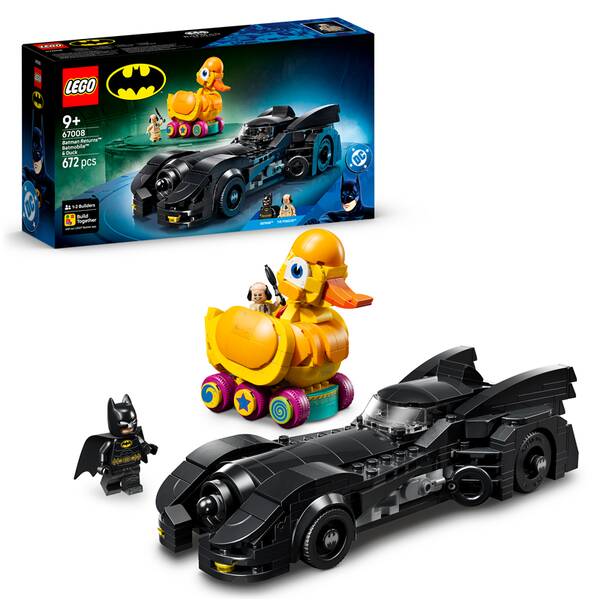 Stavebnice LEGO® DC Batman™ 67008 Batman se vrací: Batmobil a kachna 

