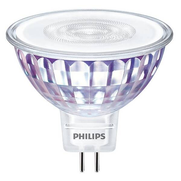Žárovka LED Philips bodová, 7W, GU5,3W, teplá bílá 
