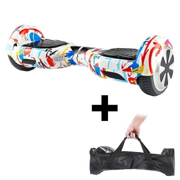 Hoverboard Kolonožka® Premium Crazy white 

