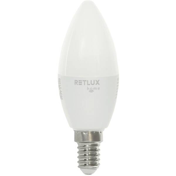 Chytrá žárovka RETLUX RSH 100, C37, E14, 4,5W, RGB CCT 

