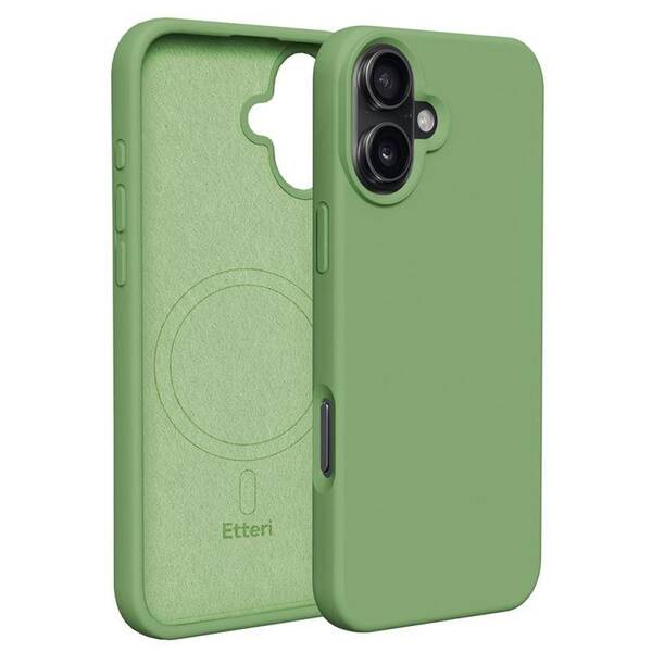 Kryt na mobil CPA Etteri Mag na Apple iPhone 16 zelený

