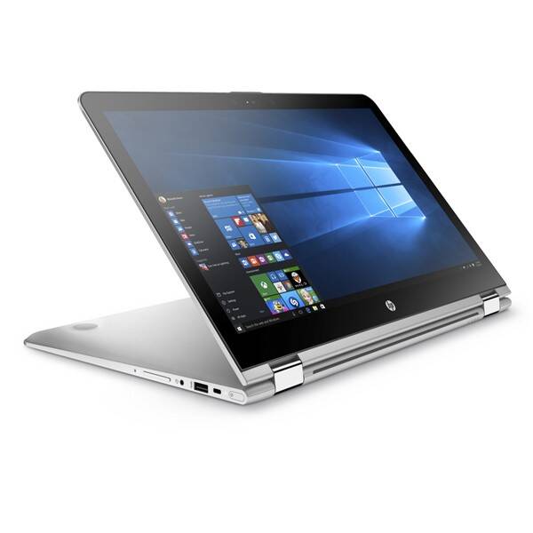 Notebook HP x360 15-aq004nc stříbrný

