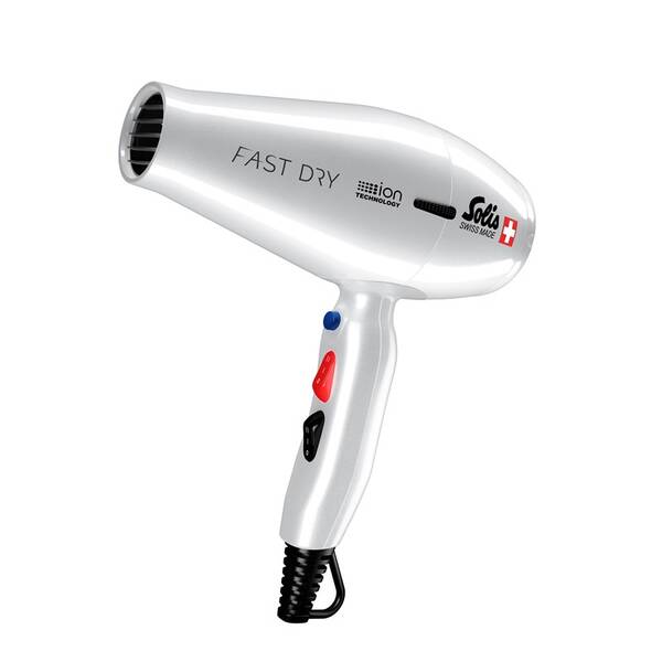 Fén Solis 969.26 Fast Dry stříbrný

