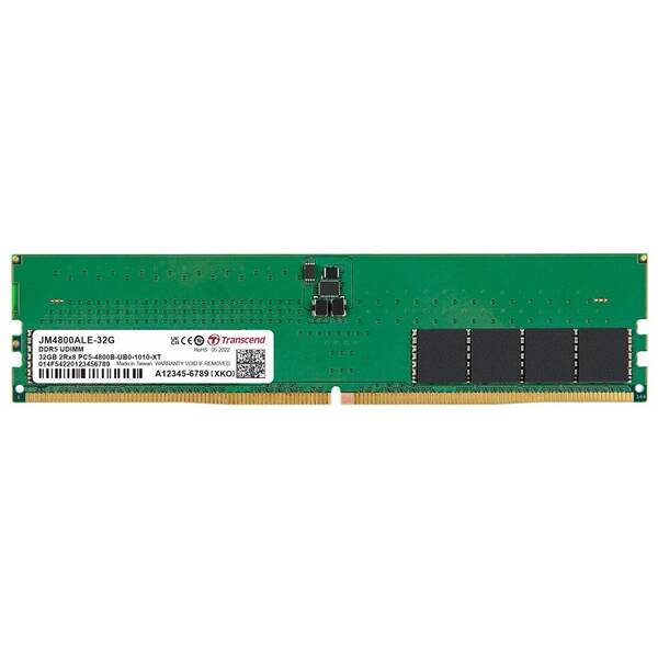 Operační paměť Transcend 32GB DDR5 4800MHz CL40 

