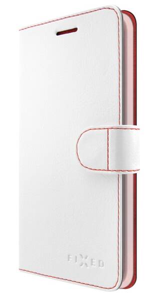 Pouzdro na mobil flipové FIXED na Apple iPhone XR bílé

