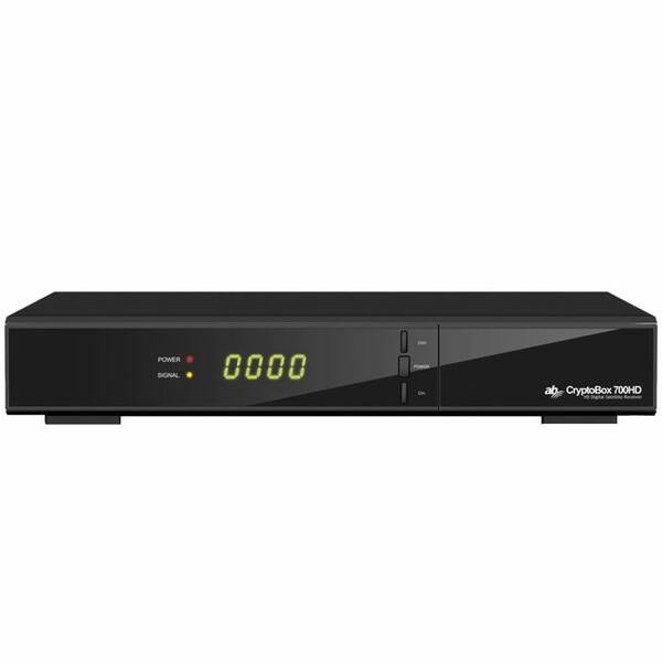 Satelitní přijímač AB Cryptobox 700HD černý

