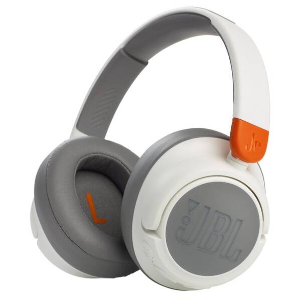 Sluchátka JBL JR 460NC bílá barva
