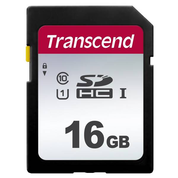 Paměťová karta Transcend 16GB UHS-I U1 (100R/85W) 

