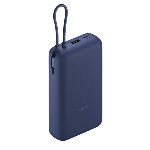 Powerbanka Xiaomi 33W 20000mAh (Integrated Cable) modrá

