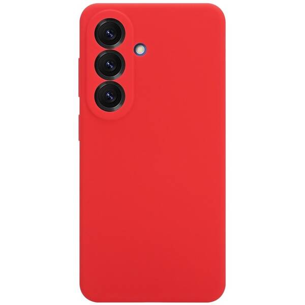 Kryt na mobil Tactical Velvet Smoothie na Samsung Galaxy S26 červený

