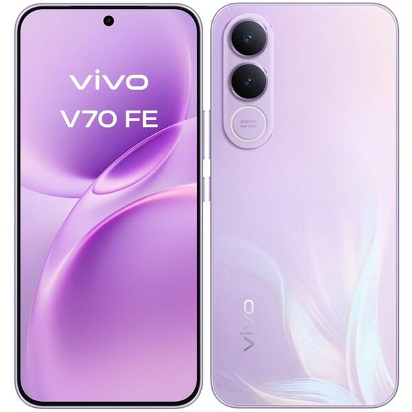 Mobilní telefon vivo V70 FE 5G 8 GB / 512 GB fialový

