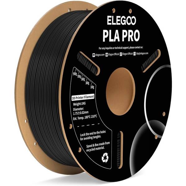 Filament Elegoo PLA P 1,75mm černý

