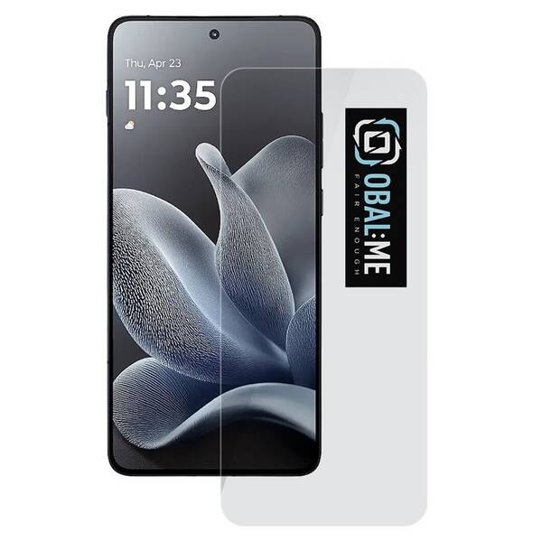 Tvrzené sklo Obal:Me 2.5D na Motorola Edge 70 průhledné

