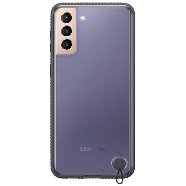 Kryt na mobil Samsung Galaxy S21+ 5G černý/průhledný

