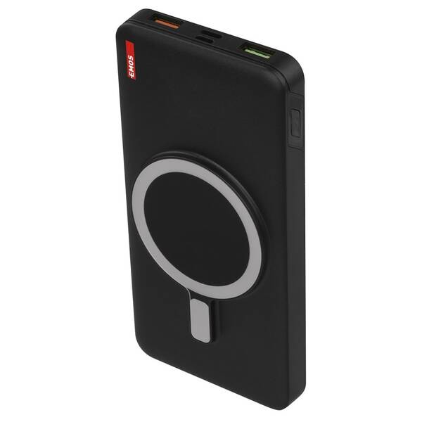 Powerbanka EMOS WI 1021D, 10000 mAh, 22,5W + Wireless černá

