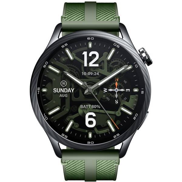 Chytré hodinky Xiaomi Watch S5 46 mm zelené

