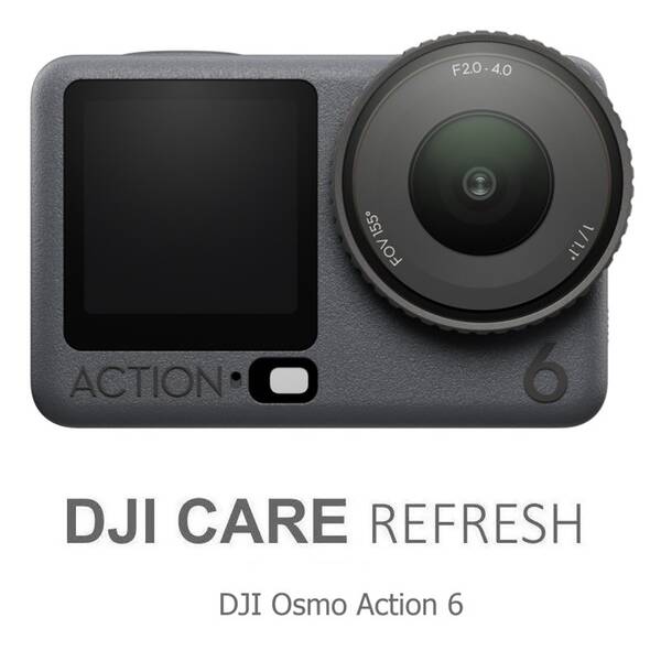Rozšířená záruka DJI Card Care Refresh 1-Year Plan (Osmo Action 6) EU 

