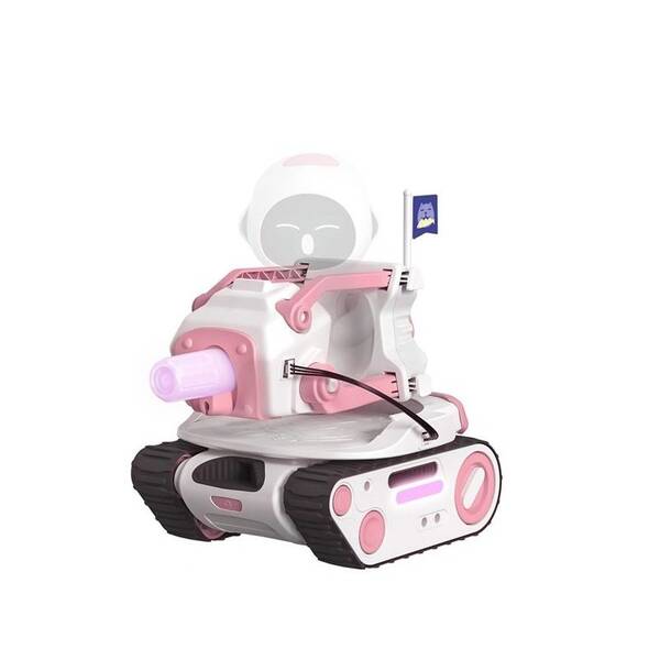 Robot Energize Lab Panxer PNX100P bílý/růžový

