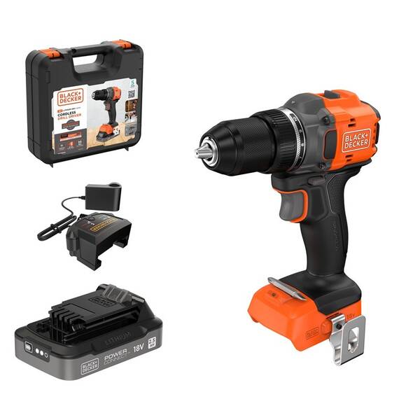 Vrtací šroubovák Black-Decker BLD782E1K-QW (s baterií) 

