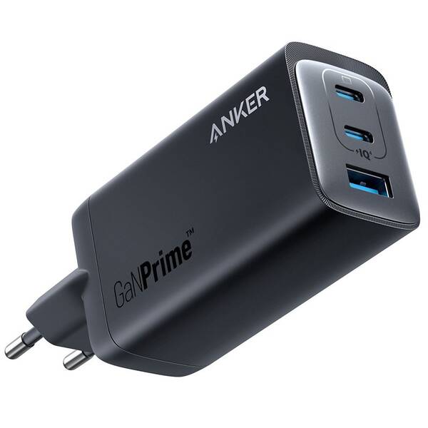 Nabíječka do sítě Anker 737 GaN III 1x USB, 2x USB-C, 120W Charger černá

