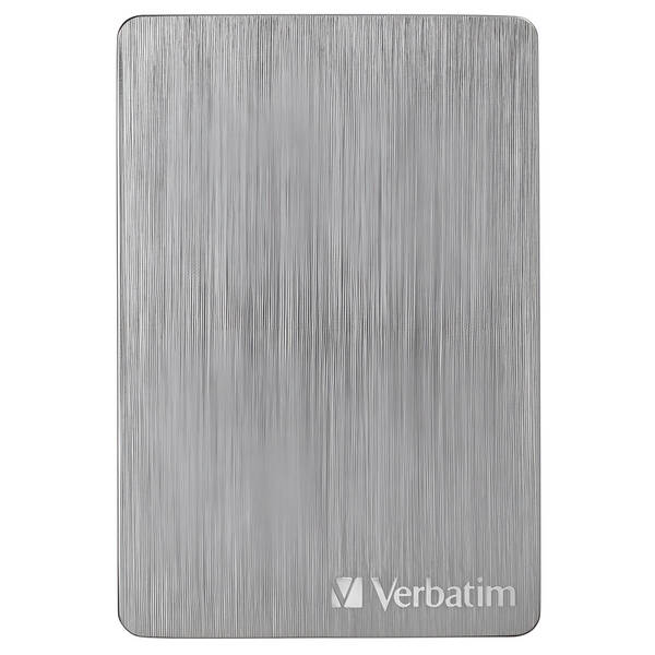 Externí pevný disk 2,5" Verbatim ALU Slim 1TB USB 3.2 šedý


