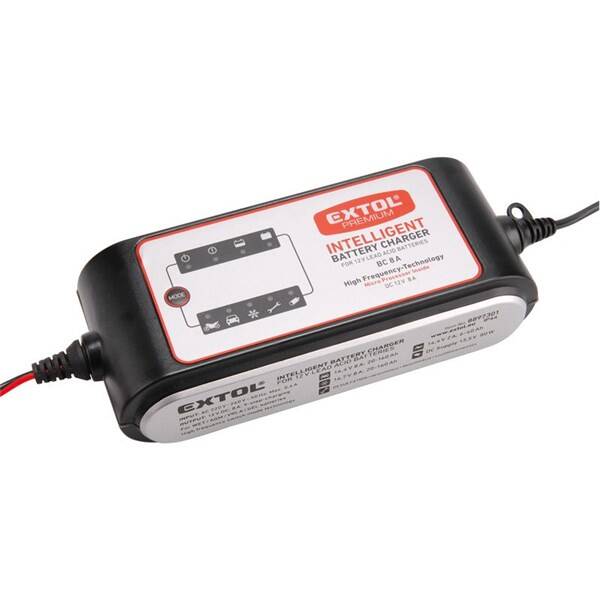 Nabíječka autobaterií Extol Premium 8897301 


