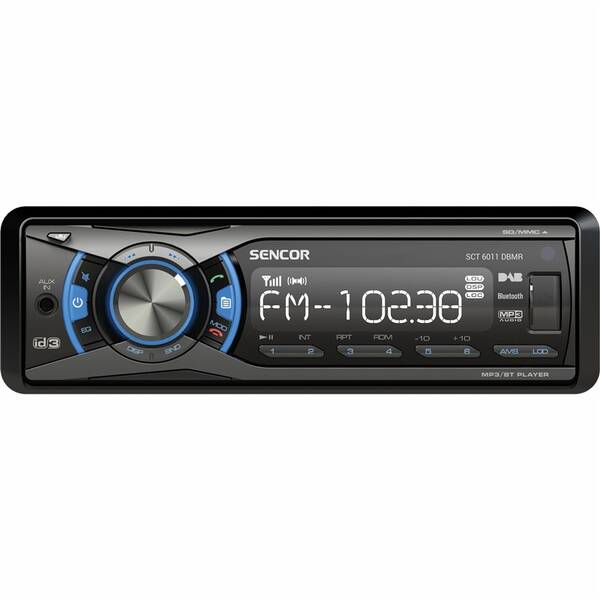 Autorádio Sencor SCT 6011DBMR černé

