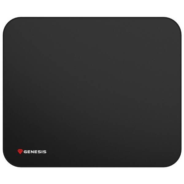 Podložka pod myš Genesis CARBON 500 S LOGO, 25×21 cm černá

