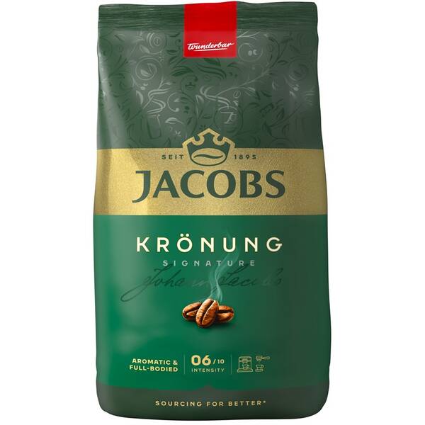 Káva zrnková Jacobs Kronung Signature 1 kg 

