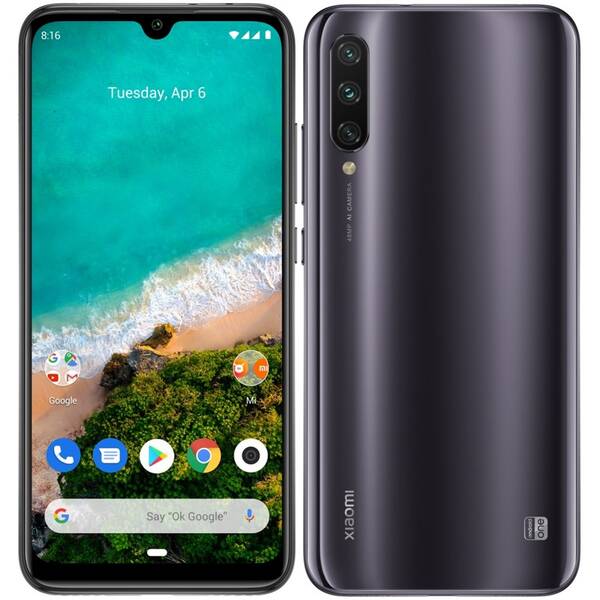Mobilní telefon Xiaomi Mi A3 64 GB šedý

