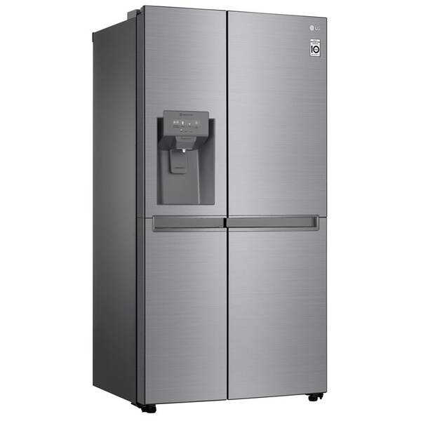Americká lednice LG GSL481PZXZ stříbrná

