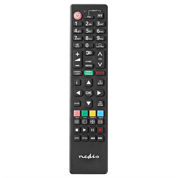 Dálkový ovladač Nedis kompatibilní se všemi televizory Panasonic 

