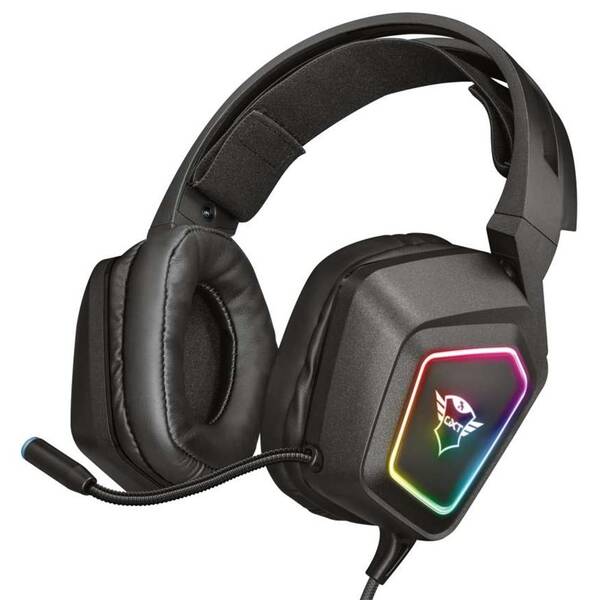 Headset Trust GXT 450 Blizz RGB 7.1 černý

