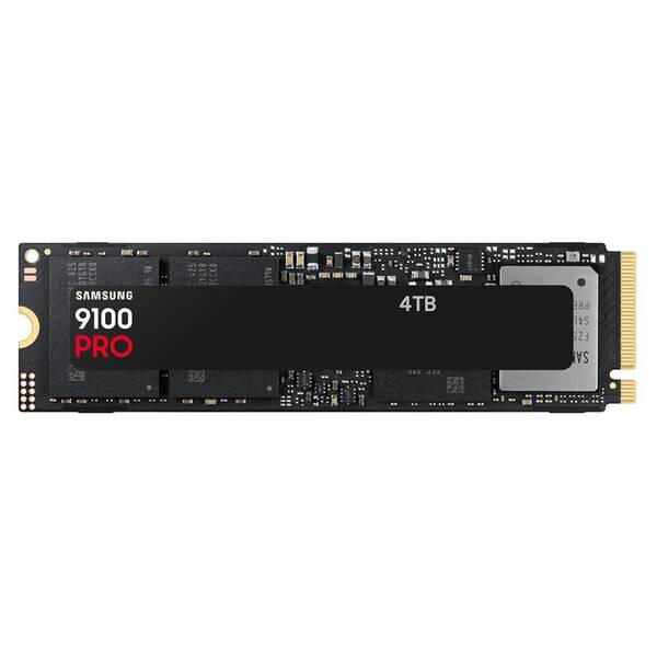SSD Samsung 9100 PRO 4 TB PCIe 5.0 NVMe černá barva
