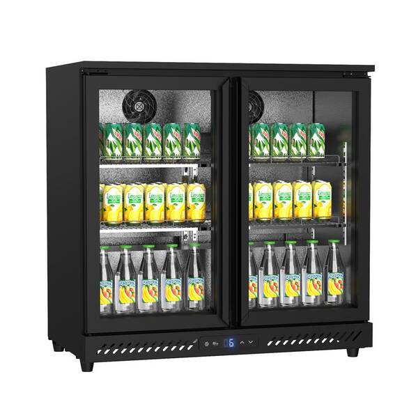 Chladicí vitrína Guzzanti GZ 210G černá

