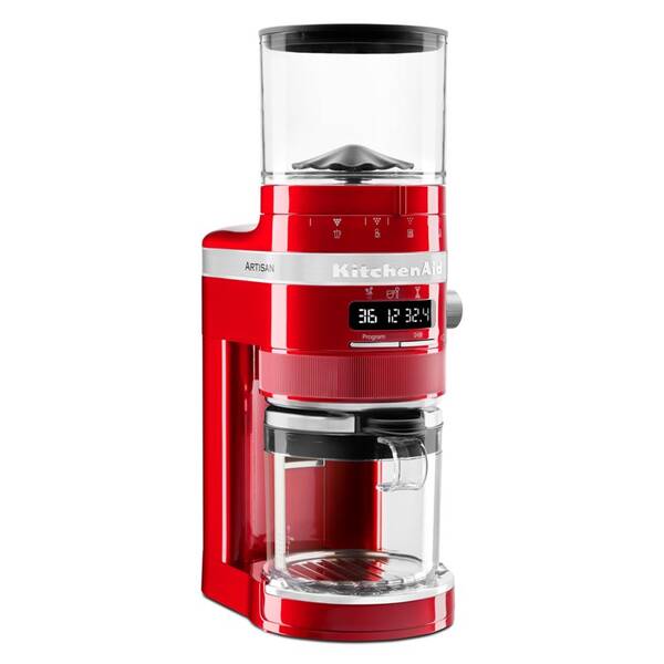 Kávomlýnek KitchenAid 5KCG8433ECA červená barva
