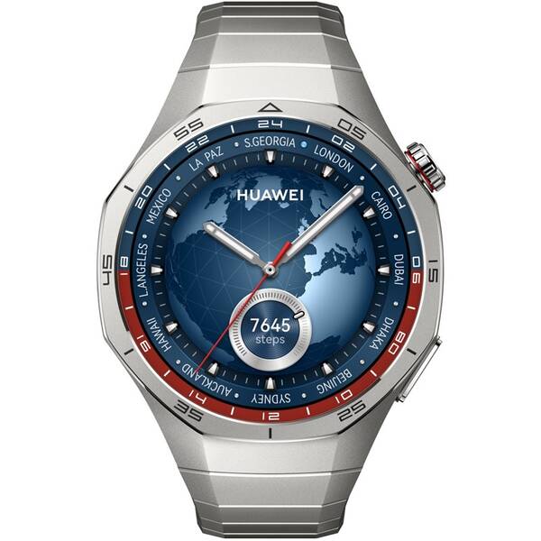 Chytré hodinky Huawei Watch GT 5 Pro 46 mm NFC - Titanium + Titanium Strap 

