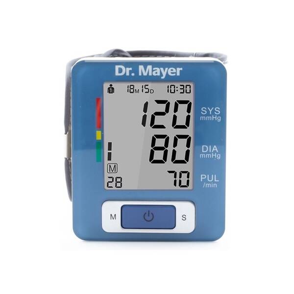 Tlakoměr na zápěstí Dr. Mayer BPM60CH modrý

