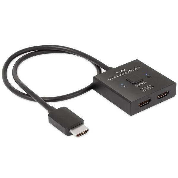 Redukce Club3D HDMI / 2x HDMI 2v1, 8K60Hz, 4K120Hz černá

