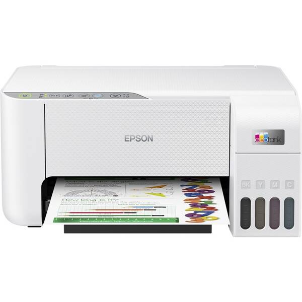 Tiskárna multifunkční Epson EcoTank L3276 bílá barva

