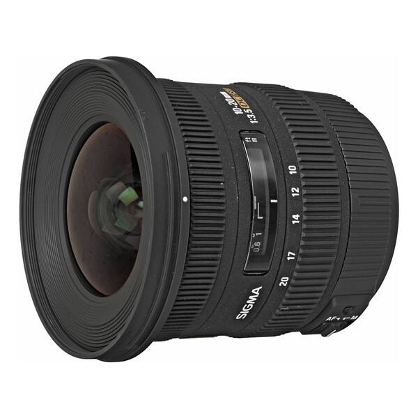 Objektiv Sigma 10-20 mm f/3.5 EX DC HSM Canon černý

