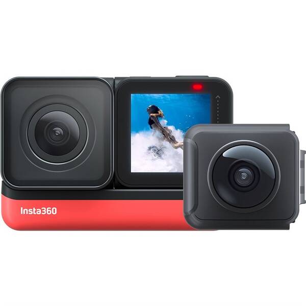 Outdoorová kamera Insta360 ONE R (Twin Edition) černá/červená

