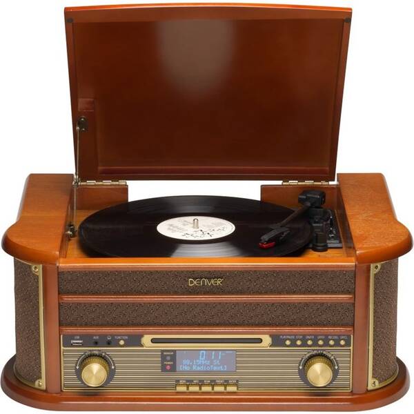 Gramofon Denver MRD-51 DAB+ hnědý


