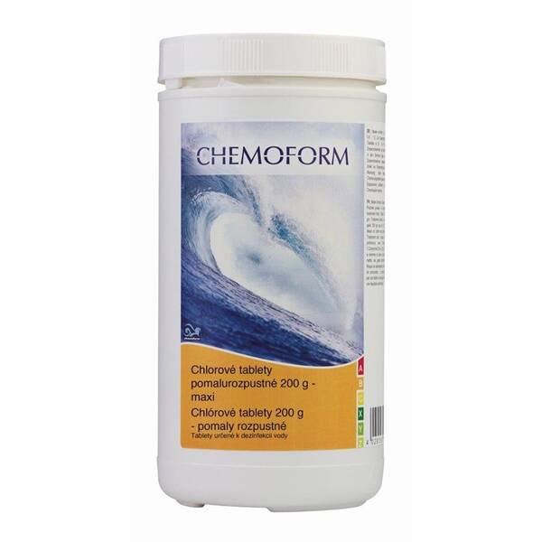 Bazénová chemie Chemoform Maxi 1 kg, tableta 200 g 

