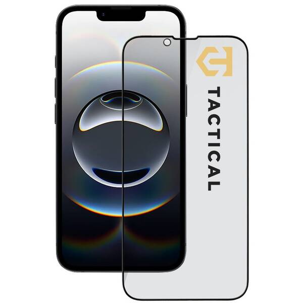 Tvrzené sklo Tactical Glass Shield Privacy Stealth 5D na Apple iPhone 13/13 Pro/14/16e/17e černé

