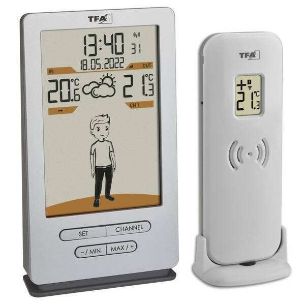 Meteorologická stanice TFA 35.1166.54 WEATHER JACK bílá

