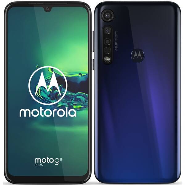 Mobilní telefon Motorola Moto G8 Plus modrý

