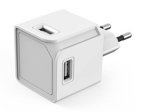 Nabíječka do sítě Powercube USBcube 4xUSB bílý

